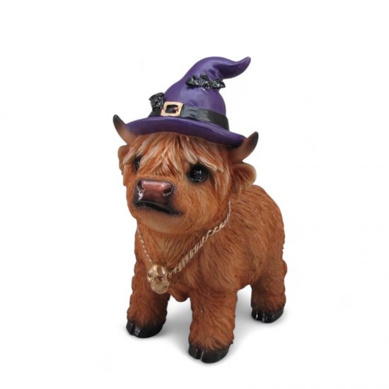 Highland Cattle Halloween - zum Schließen ins Bild klicken