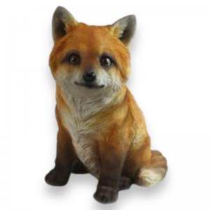 Fuchs sitzt