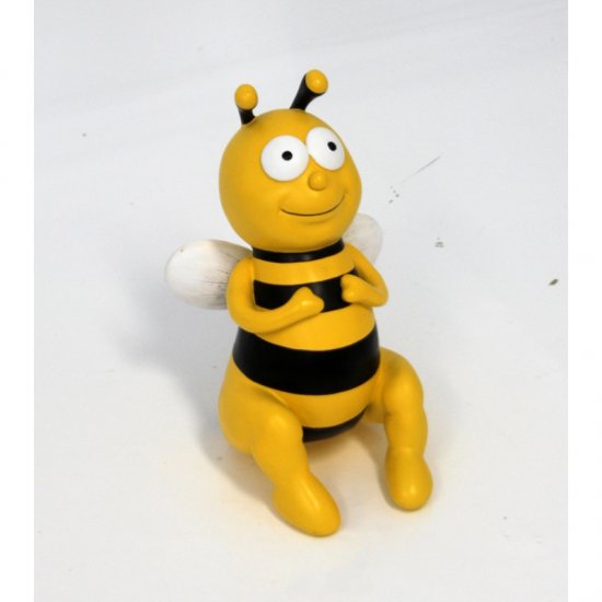 Biene Kantenhocker groß - zum Schließen ins Bild klicken