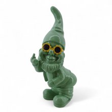Zwerg mit Brille,grün