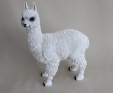 Alpaka weiß, H29cm