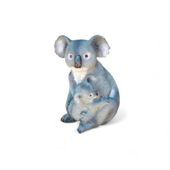 Koala mit Jungen - zum Schließen ins Bild klicken