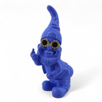 Zwerg mit Brille,lila Zwerg mit Brille,lila