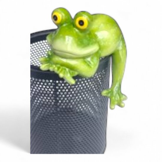 Frosch Kantenhocker - zum Schließen ins Bild klicken