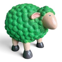 Schaf groß, grün