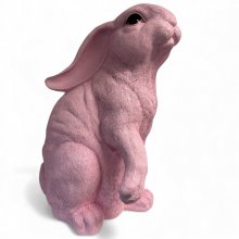 Hase groß, rosa