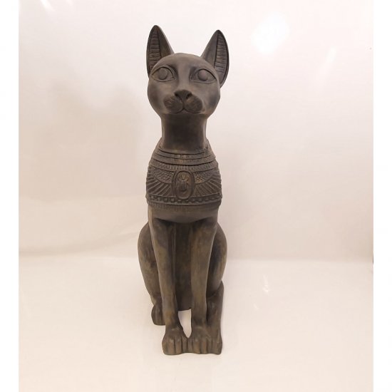 Ägyptische Katze, grau - zum Schließen ins Bild klicken