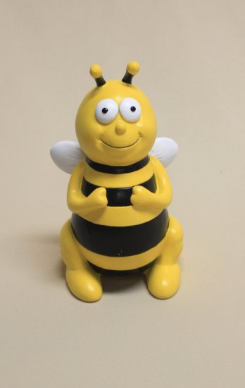 Biene sitzend H13cm - zum Schließen ins Bild klicken