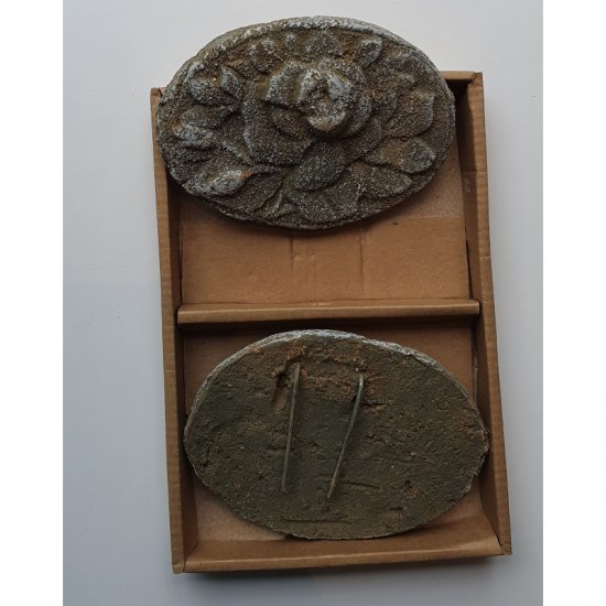 Rosenmedallion, 2-Pack - zum Schließen ins Bild klicken
