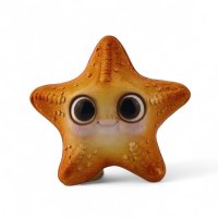 Seestern orange, klein Seestern orange, klein