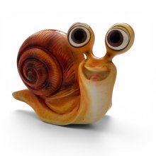 Schnecke orange, klein