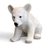 Eisbär sitzend, klein