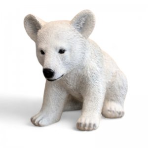 Eisbär sitzend, klein