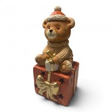 Bär auf Geschenk