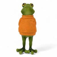 Frosch mit Pulli Frosch mit Pulli