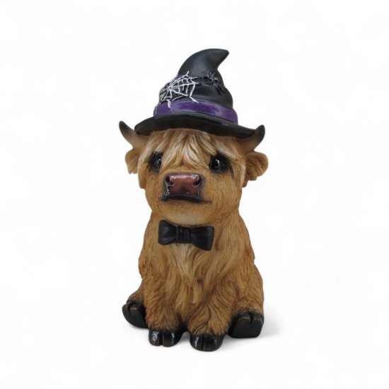 Highland Cattle Halloween - zum Schließen ins Bild klicken