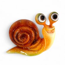 Schnecke orange, klein