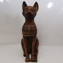 Ägyptische Katze , gold