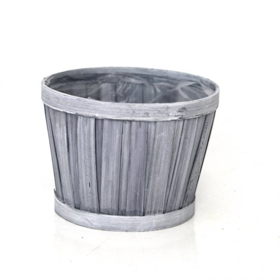 Bamboo Korb H17cm - zum Schließen ins Bild klicken
