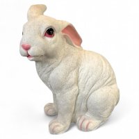 Hase sitzend weiss Hase sitzend weiss