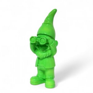 Zwerg Fernglas grün, H58cm