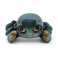 Gloss-Krabbe groß, grün