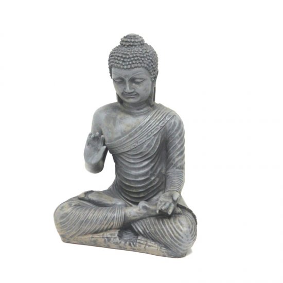 Buddha grau (835) - zum Schließen ins Bild klicken