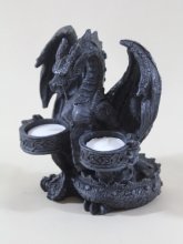 Drache Teelichthalter