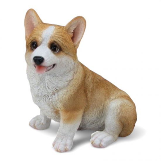 Corgi sitzend - zum Schließen ins Bild klicken