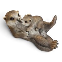 Otter mit Baby