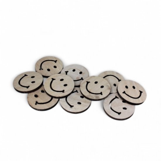 Smiley Gesicht 120 Stck. - zum Schließen ins Bild klicken