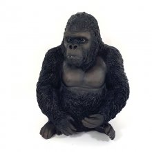 Gorilla sitzend