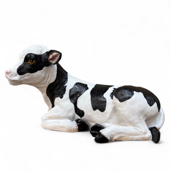 Kalb liegend - zum Schließen ins Bild klicken