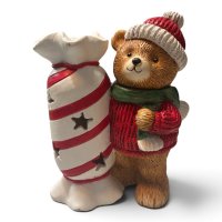 Bär mit Bonbon