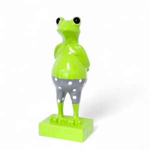 Frosch Badehose grau