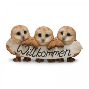 Eulen-Willkommen