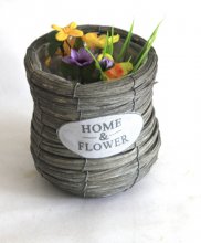 Topf-Home & Flower, rund