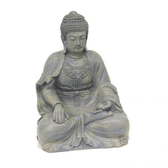 Buddha grau (641) - zum Schließen ins Bild klicken