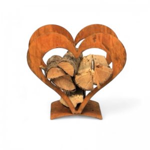 Herz-Holzhalter, mittel