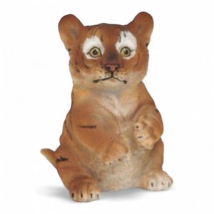 Tigerbaby sitzend