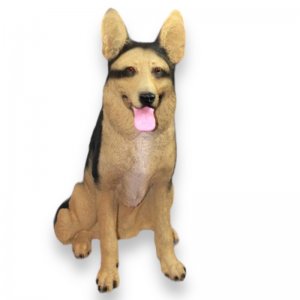 Schäferhund sitzend