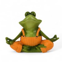 Frosch mit Hose orange