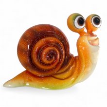 Schnecke orange, groß