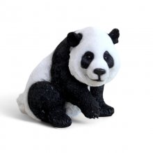 Pandabär sitzend