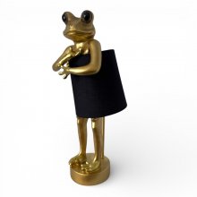 Frosch Lampe, gold