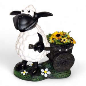 Schaf Molly Karre hinten