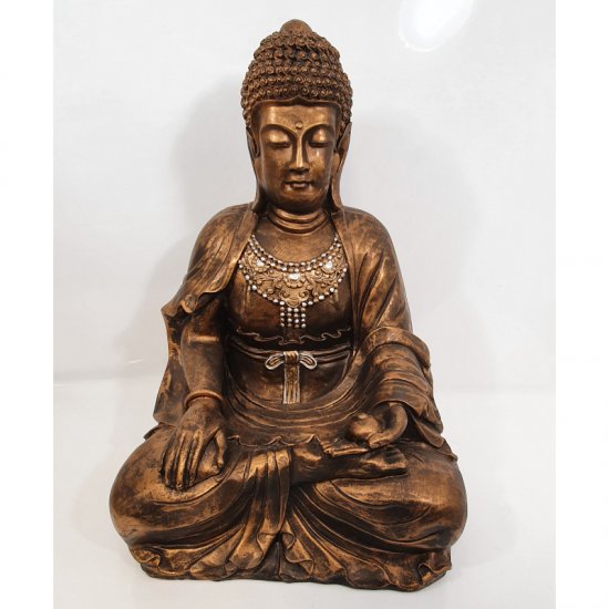 Buddha sitzend , gro - zum Schließen ins Bild klicken