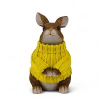 Hase mit Pulli gelb Hase mit Pulli gelb