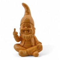 Zwerg sitzend,orange