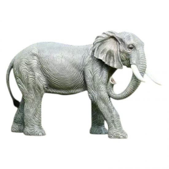 Elefant stehend - zum Schließen ins Bild klicken